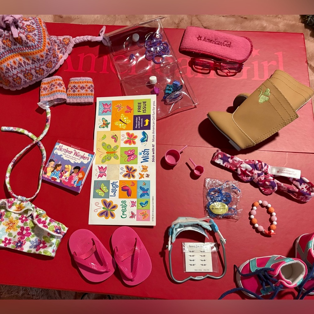 American Girl 18-inch Doll Accessories Bundle